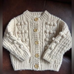 Rylee and Cru Knit Bubble Cardigan (18-24 mos)